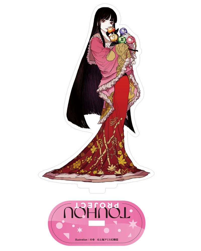 [New] Toho Project Horaiyama Teruyasan_no-ji_Acrylic Stand / Carama Release date: approx. 2024 Dec.