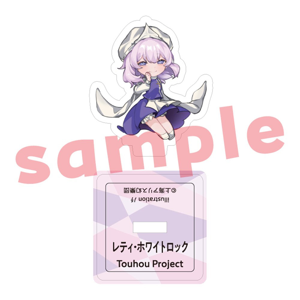 新品】東方Project レティ・ホワイトロック_ﾉﾁ_ミニアクリルスタンド