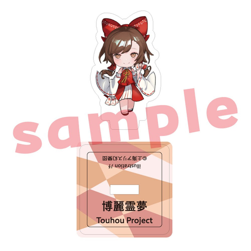 【新品】東方Project 博麗霊夢_ﾉﾁ_ミニアクリルスタンド / キャラマ 発売日:2025年12月頃