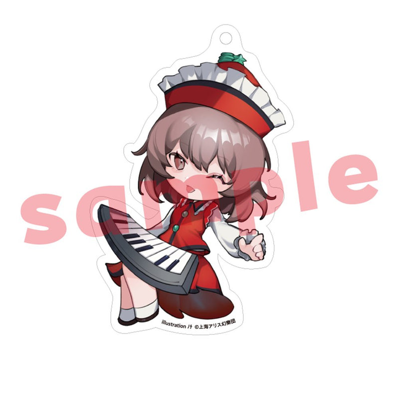 [New] 东方Project 莉莉卡·棱镜河_ﾉﾁ_亚克力钥匙扣 / キャラマ 发售日:2025年12月月前后