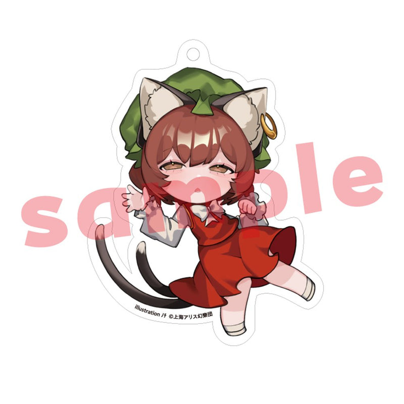 [New] Touhou Project Chen_ﾉﾁ_ Acrylic Keyholder / Charama Release Date: Around December 2025