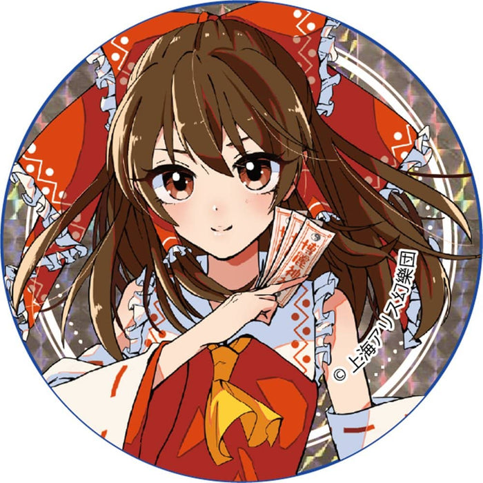 [New] Touhou Project hologram can badge (Hakurei Reimu) / S・Y・M Co., Ltd. Release date: Around June 2024