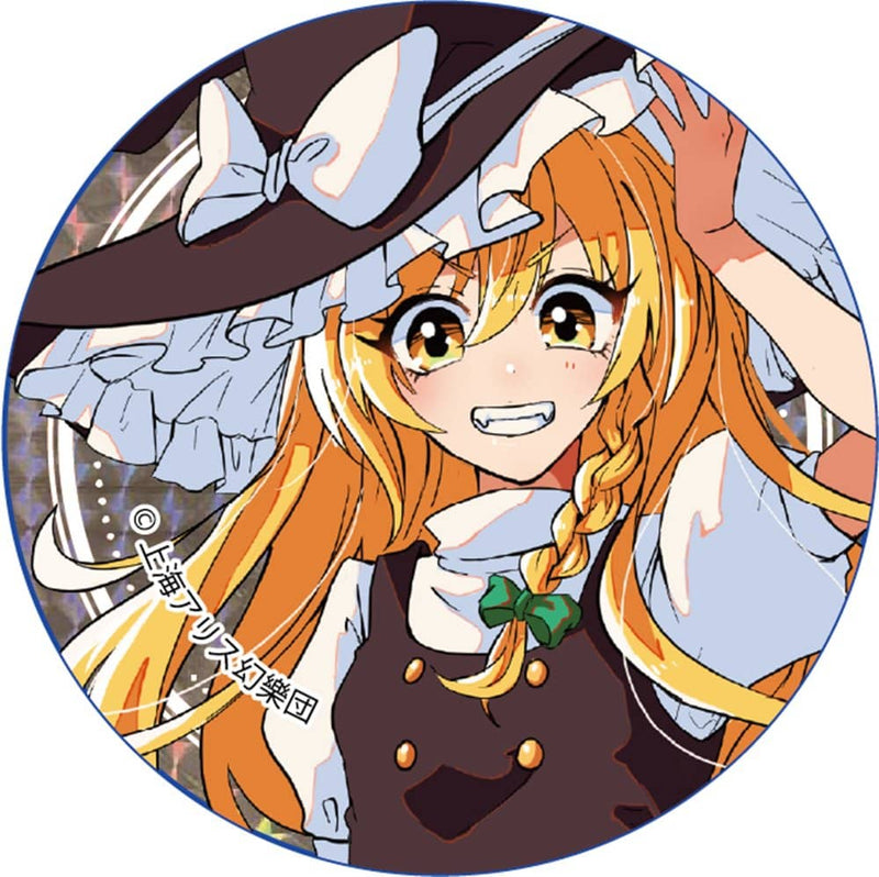 [New Product] Touhou Project Hologram Can Badge (Kirisame Marisa) / S.Y.M Corporation Release Date: Around July 2024