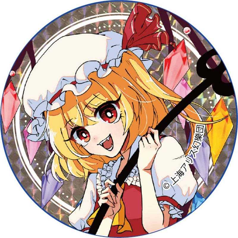 [New] Touhou Project Hologram Can Badge (Flandre Scarlet) / S.Y.M Co., Ltd. Release Date: Around July 2024
