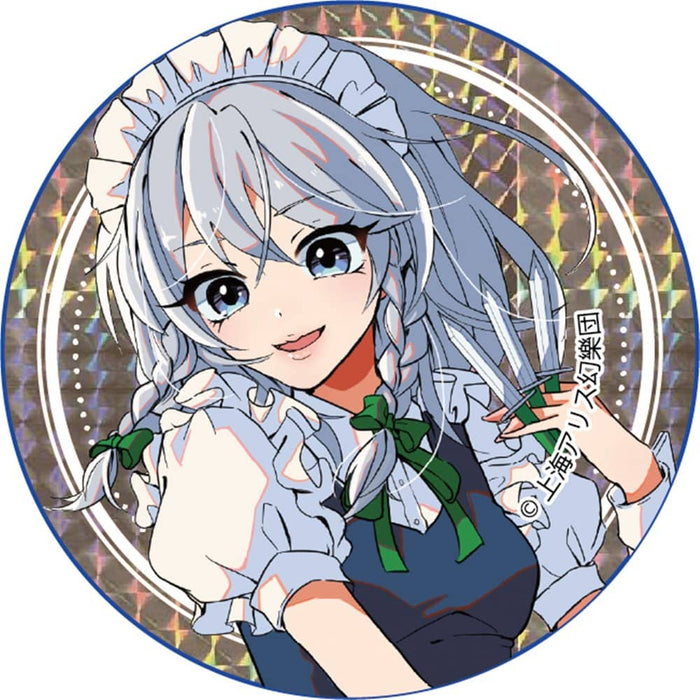 [New] Touhou Project hologram can badge (Sakuya Izayoi) / S・Y・M Co., Ltd. Release date: Around June 2024