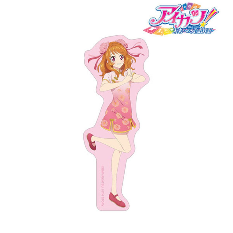 【新品】アイカツ! 10th STORY -未来へのSTARWAY- 描き下ろし 大空あかり チャイナドレスVer. ダイカットステッカー / アルマビアンカ 発売日:2026年02月頃