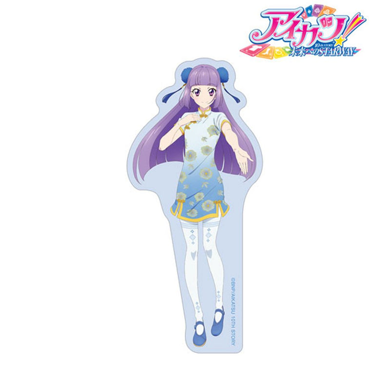 【新品】アイカツ! 10th STORY -未来へのSTARWAY- 描き下ろし 氷上スミレ チャイナドレスVer. ダイカットステッカー / アルマビアンカ 発売日:2026年02月頃