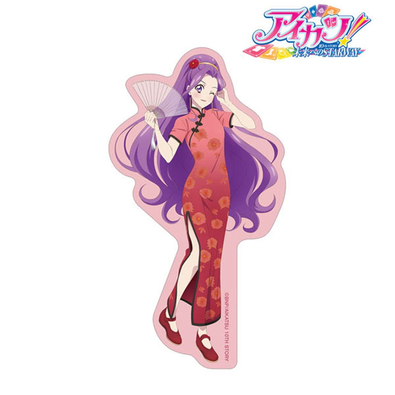 【新品】アイカツ! 10th STORY -未来へのSTARWAY- 描き下ろし 神崎美月 チャイナドレスVer. ダイカットステッカー / アルマビアンカ 発売日:2026年02月頃