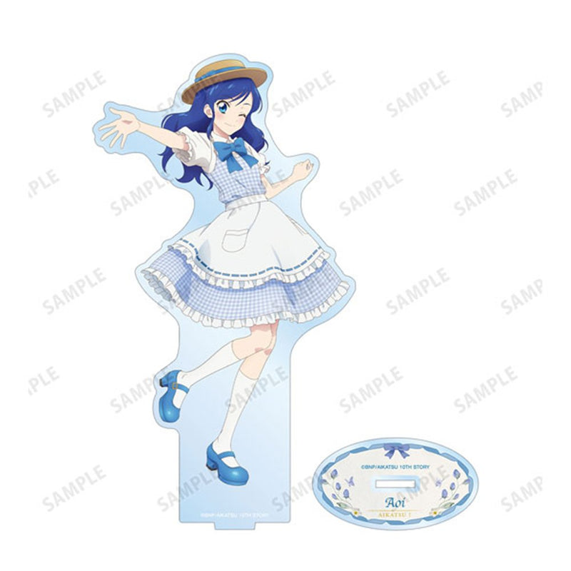 【新品】アイカツ! 10th STORY -未来へのSTARWAY- 描き下ろし 霧矢あおい カントリーワンピースVer. BIGアクリルスタンド / アルマビアンカ 発売日:2026年02月頃