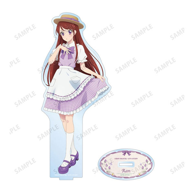 【新品】アイカツ! 10th STORY -未来へのSTARWAY- 描き下ろし 紫吹蘭 カントリーワンピースVer. BIGアクリルスタンド / アルマビアンカ 発売日:2026年02月頃