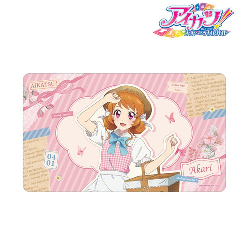 【新品】アイカツ! 10th STORY -未来へのSTARWAY- 描き下ろし 大空あかり カントリーワンピースVer. マルチデスクマット / アルマビアンカ 発売日:2026年02月頃