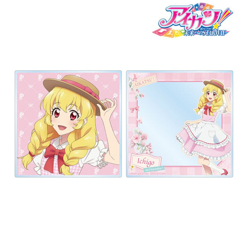 【新品】アイカツ! 10th STORY -未来へのSTARWAY- 描き下ろし 星宮いちご カントリーワンピースVer. アクリルフォト2枚セット / アルマビアンカ 発売日:2026年02月頃