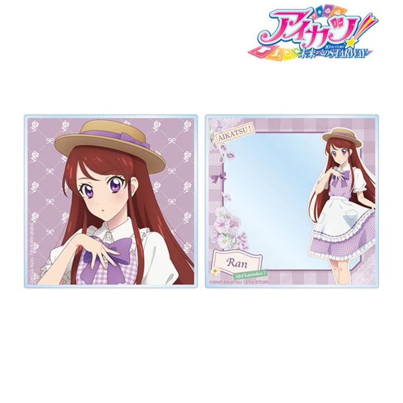 【新品】アイカツ! 10th STORY -未来へのSTARWAY- 描き下ろし 紫吹蘭 カントリーワンピースVer. アクリルフォト2枚セット / アルマビアンカ 発売日:2026年02月頃