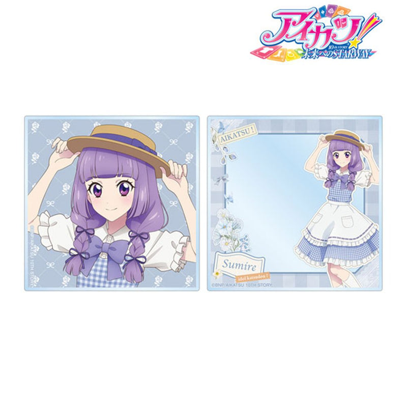 【新品】アイカツ! 10th STORY -未来へのSTARWAY- 描き下ろし 氷上スミレ カントリーワンピースVer. アクリルフォト2枚セット / アルマビアンカ 発売日:2026年02月頃