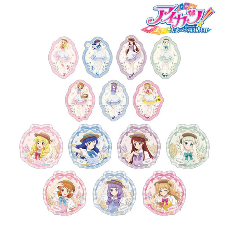 【新品】アイカツ! 10th STORY -未来へのSTARWAY- 描き下ろし カントリーワンピースVer. トレーディング ダイカットステッカー 1BOX / アルマビアンカ 発売日:2026年02月頃