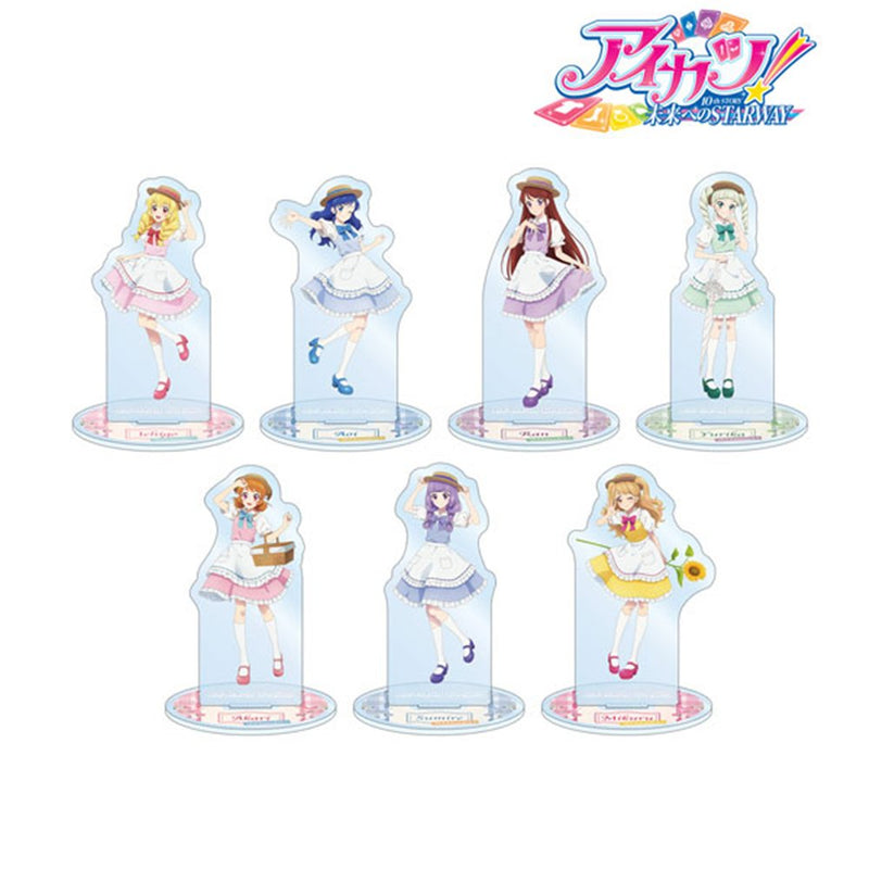 【新品】アイカツ! 10th STORY -未来へのSTARWAY- 描き下ろし カントリーワンピースVer. トレーディング アクリルスタンド 1BOX / アルマビアンカ 発売日:2026年02月頃