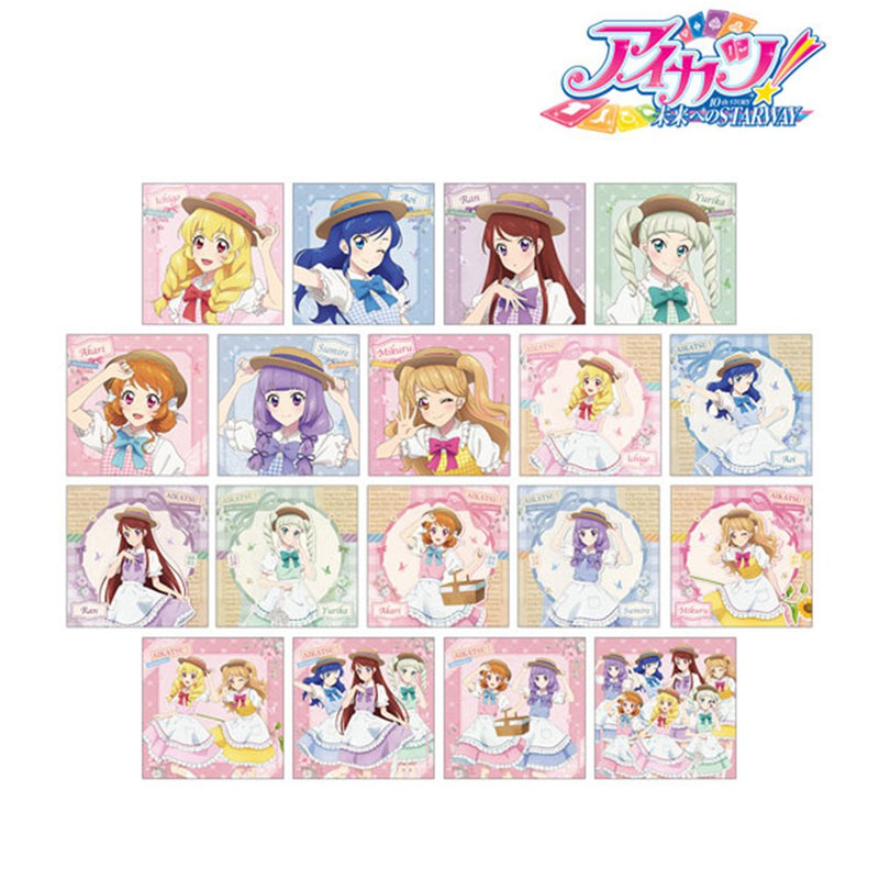 【新品】アイカツ! 10th STORY -未来へのSTARWAY- 描き下ろし カントリーワンピースVer. トレーディング 正方形ブロマイド 1BOX / アルマビアンカ 発売日:2026年02月頃