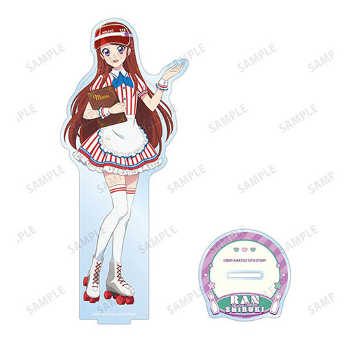 【新品】アイカツ！ 10th STORY ～未来へのSTARWAY～ 描き下ろし 紫吹 蘭 レトロストライプver. BIGアクリルスタンド / アルマビアンカ 発売日:2026年10月頃