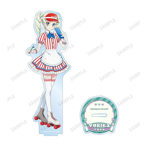【新品】アイカツ！ 10th STORY ～未来へのSTARWAY～ 描き下ろし 藤堂ユリカ レトロストライプver. BIGアクリルスタンド / アルマビアンカ 発売日:2026年10月頃