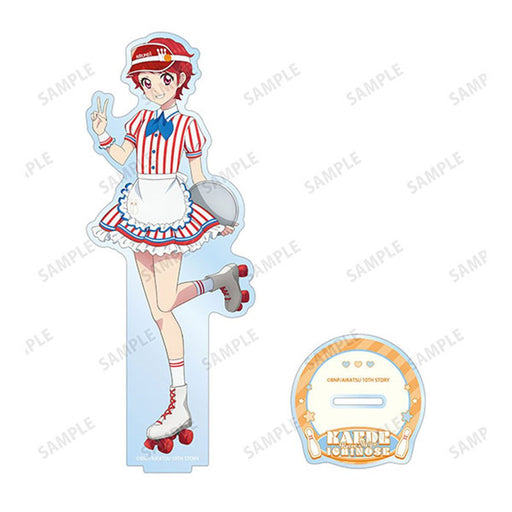 【新品】アイカツ！ 10th STORY ～未来へのSTARWAY～ 描き下ろし 一ノ瀬かえで レトロストライプver. BIGアクリルスタンド / アルマビアンカ 発売日:2026年10月頃