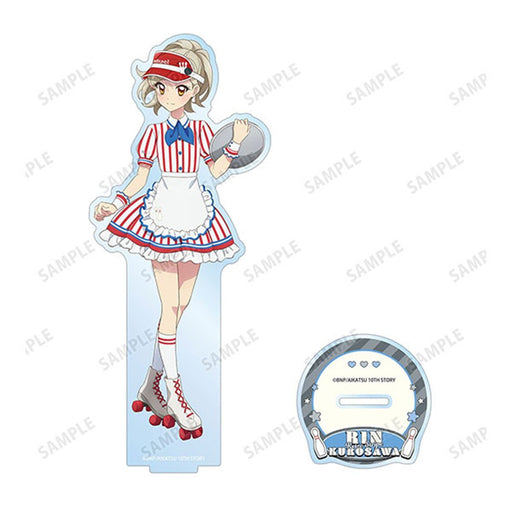 【新品】アイカツ！ 10th STORY ～未来へのSTARWAY～ 描き下ろし 黒沢 凛 レトロストライプver. BIGアクリルスタンド / アルマビアンカ 発売日:2026年10月頃