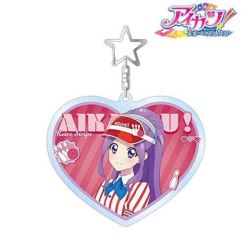 【新品】アイカツ！ 10th STORY ～未来へのSTARWAY～ 描き下ろし 神崎美月 レトロストライプver. BIGアクリルキーホルダー / アルマビアンカ 発売日:2026年10月頃