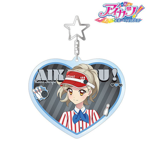 【新品】アイカツ！ 10th STORY ～未来へのSTARWAY～ 描き下ろし 黒沢 凛 レトロストライプver. BIGアクリルキーホルダー / アルマビアンカ 発売日:2026年10月頃