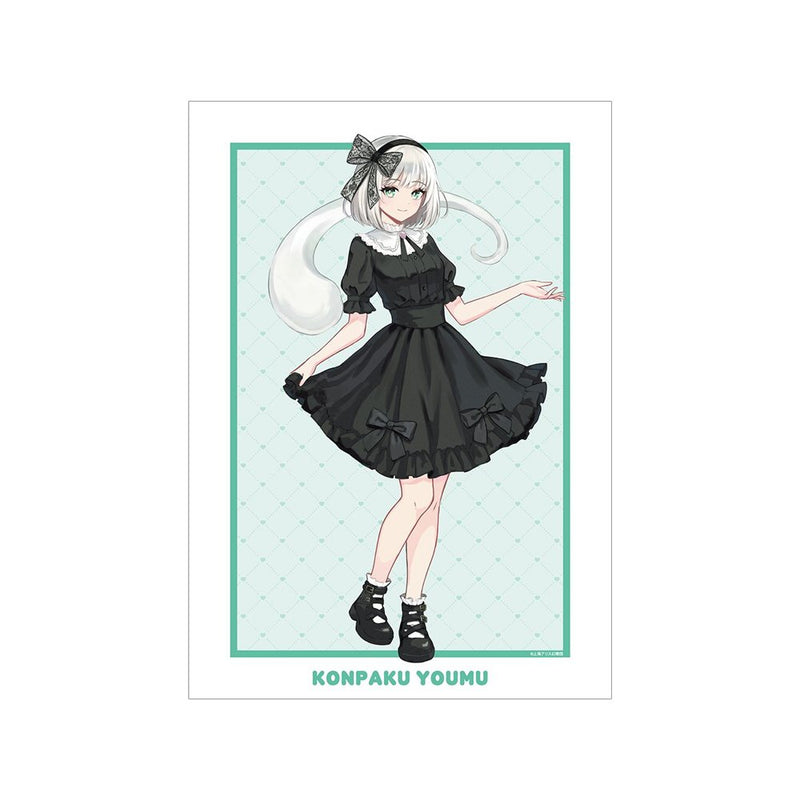 【新品】東方Project 松本能人イラスト 魂魄妖夢 ガーリーファッションver. A3マット加工ポスター / アルマビアンカ 発売日:2026年08月10日