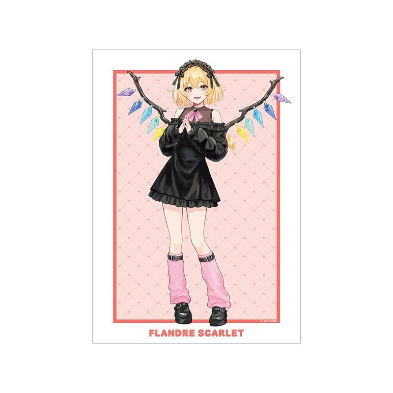 【新品】東方Project 松本能人イラスト フランドール・スカーレット ガーリーファッションver. A3マット加工ポスター / アルマビアンカ 発売日:2026年08月10日
