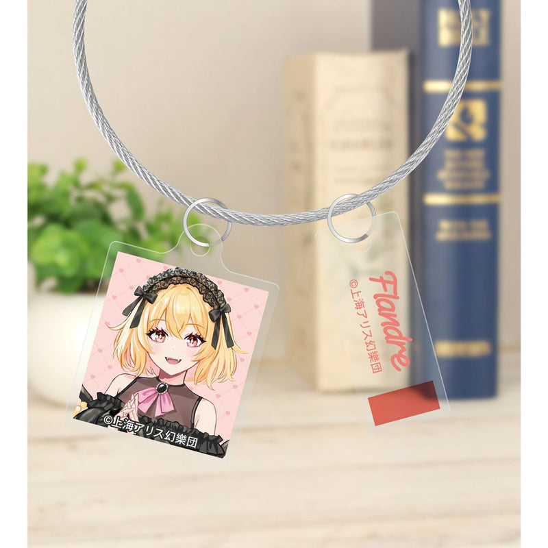 【新品】東方Project 松本能人イラスト フランドール・スカーレット ガーリーファッションver. 2連ワイヤーアクリルキーホルダー / アルマビアンカ 発売日:2026年08月10日