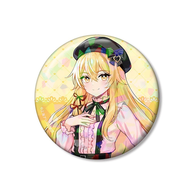 【新品】東方Project 松本能人イラスト 霧雨魔理沙 ガーリーファッションver. 75mmホログラム缶バッジ / アルマビアンカ 発売日:2026年08月10日
