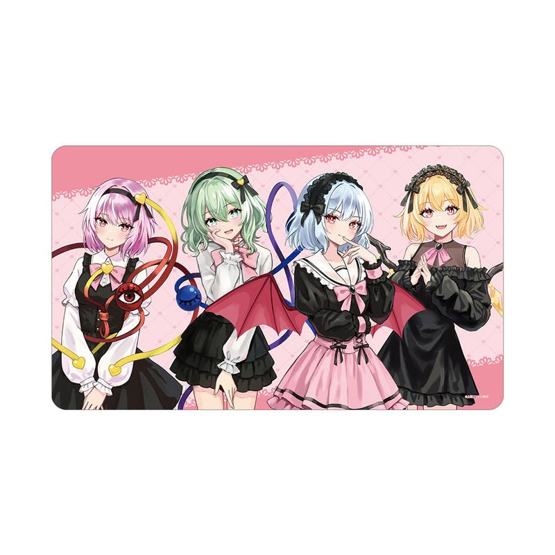 [New] Touhou Project Yoshito Matsumoto Illustration Koishi Sisters & Scarlet Sisters Girly Fashion ver. Multi Desk Mat / Arma Bianca Release Date: 2026年08月10日