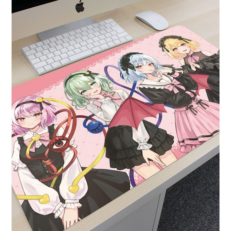 [New] Touhou Project Yoshito Matsumoto Illustration Koishi Sisters & Scarlet Sisters Girly Fashion ver. Multi Desk Mat / Arma Bianca Release Date: 2026年08月10日