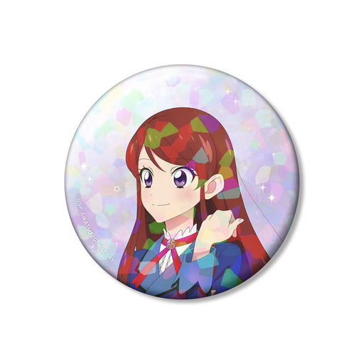 【新品】アイカツ！ 10th STORY ～未来へのSTARWAY～ 描き下ろし 紫吹 蘭 歩みver. 75mmホログラム缶バッジ / アルマビアンカ 発売日:2026年09月20日