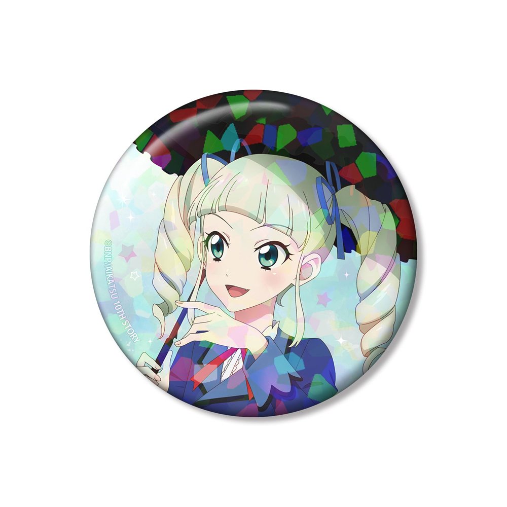 アイカツ AVIOT 藤堂ユリカ 缶バッジ 新品】アイカツ！ 10th STORY ～未来へのSTARWAY～ 描き下ろし 藤堂