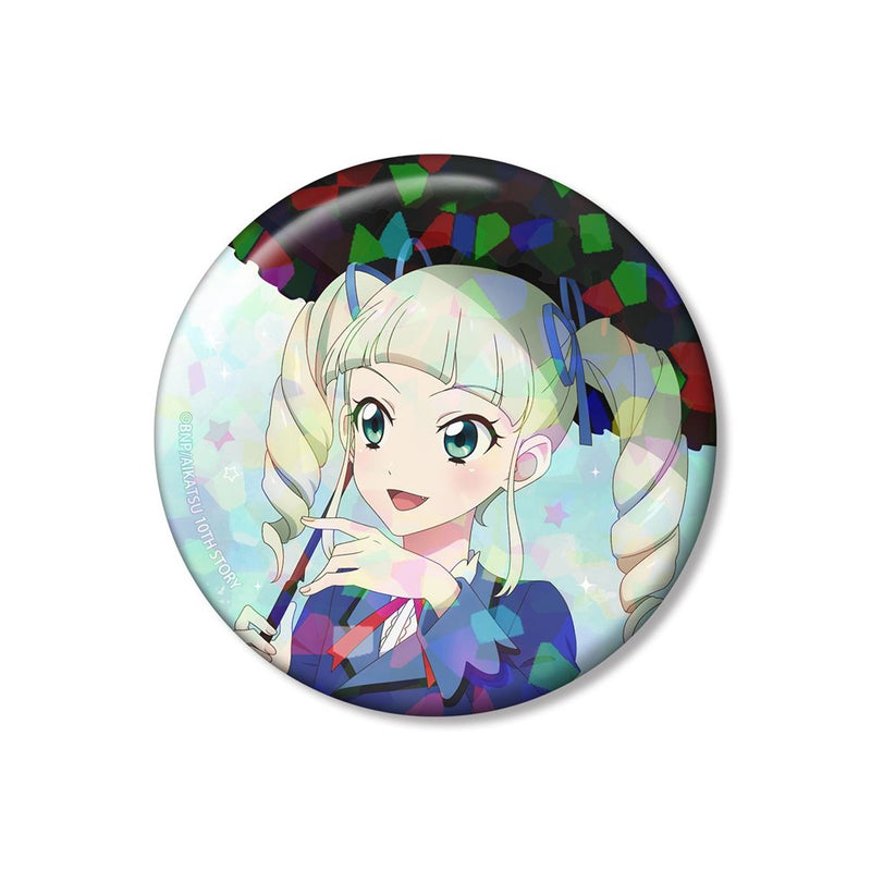 【新品】アイカツ！ 10th STORY ～未来へのSTARWAY～ 描き下ろし 藤堂ユリカ 歩みver. 75mmホログラム缶バッジ / アルマビアンカ 発売日:2026年09月20日