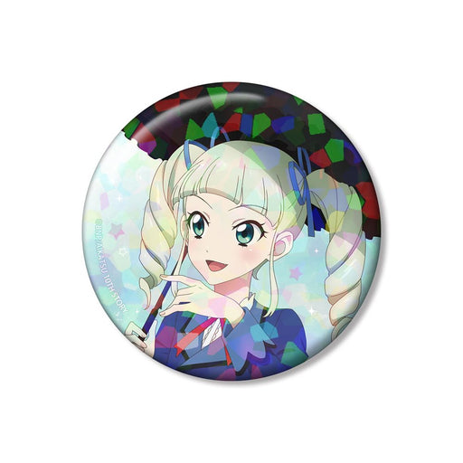 【新品】アイカツ！ 10th STORY ～未来へのSTARWAY～ 描き下ろし 藤堂ユリカ 歩みver. 75mmホログラム缶バッジ / アルマビアンカ 発売日:2026年09月20日