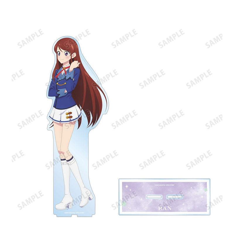 【新品】アイカツ！ 10th STORY ～未来へのSTARWAY～ 描き下ろし 紫吹 蘭 歩みver. 特大アクリルスタンド / アルマビアンカ 発売日:2026年09月20日