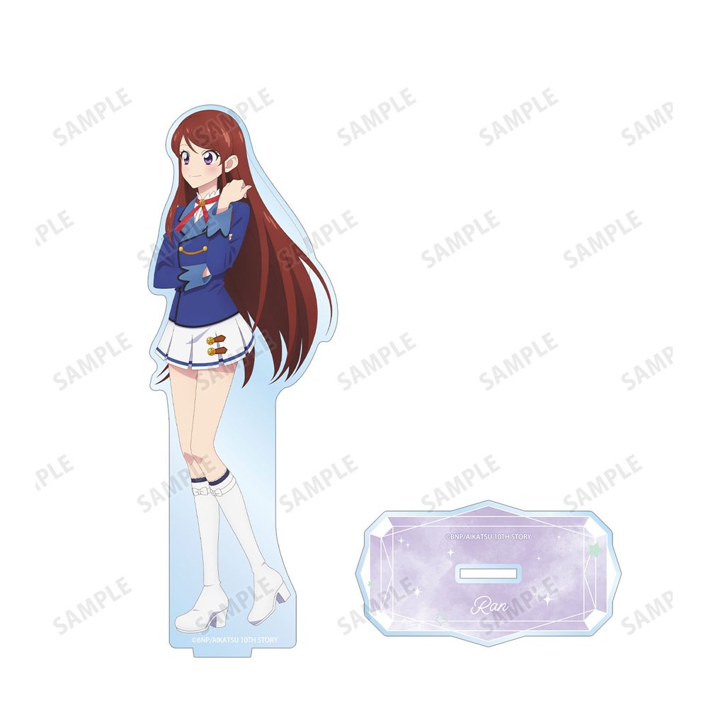 アイカツ プリモアート 紫吹蘭 新品】アイカツ！ 10th STORY ～未来へのSTARWAY～ 描き下ろし 紫吹 蘭