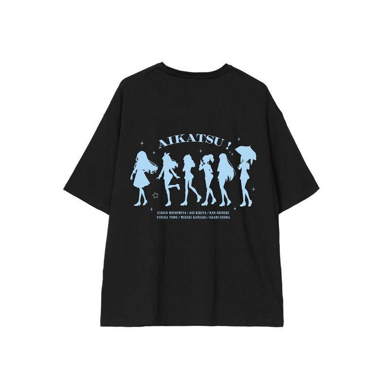 【新品】アイカツ！ 10th STORY ～未来へのSTARWAY～ 描き下ろし 集合 歩みver. BIGシルエットTシャツユニセックス(サイズ/M) / アルマビアンカ 発売日:2026年09月20日