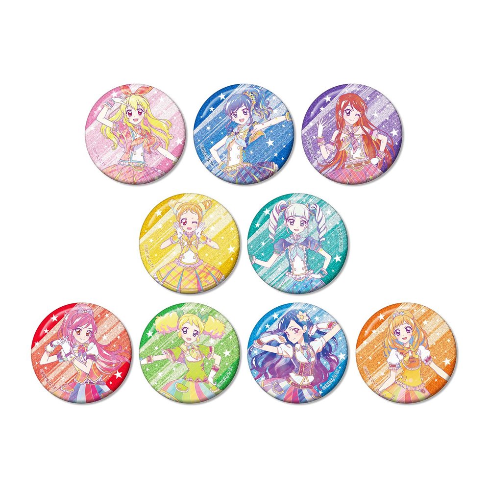 新品】アイカツ！ トレーディング Ani-Art clear label グリッター缶