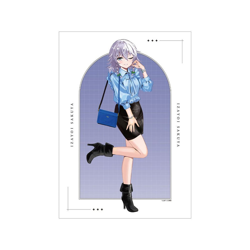 【新品】東方Project 松本能人イラスト 十六夜咲夜 ウォッチコーデver. A3マット加工ポスター / アルマビアンカ 発売日:2026年07月頃