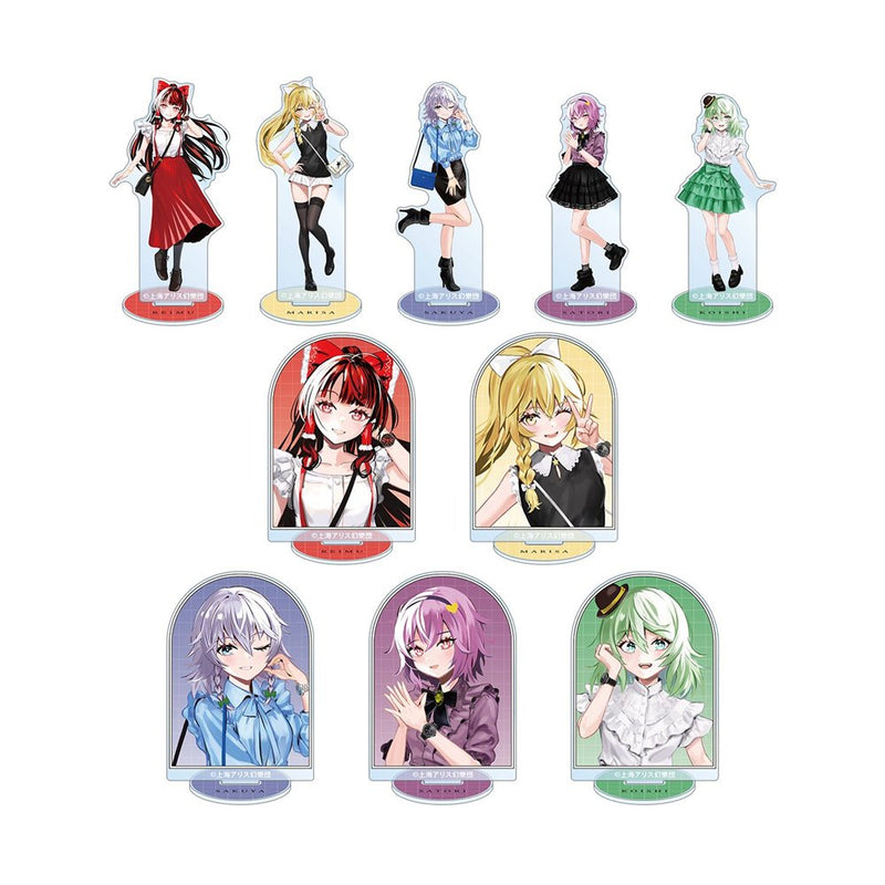 【新品】東方Project 松本能人イラスト ウォッチコーデver. トレーディングアクリルスタンド 1BOX（10個入り） / アルマビアンカ 発売日:2026年07月頃