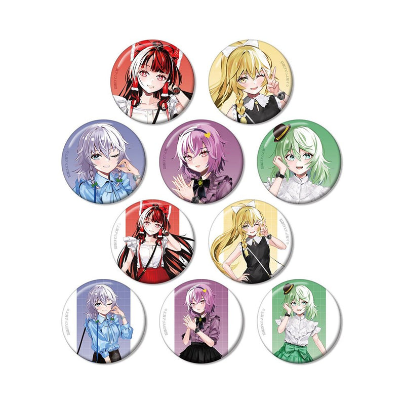 【新品】東方Project 松本能人イラスト ウォッチコーデver. トレーディング缶バッジ 1BOX（10個入り） / アルマビアンカ 発売日:2026年07月頃