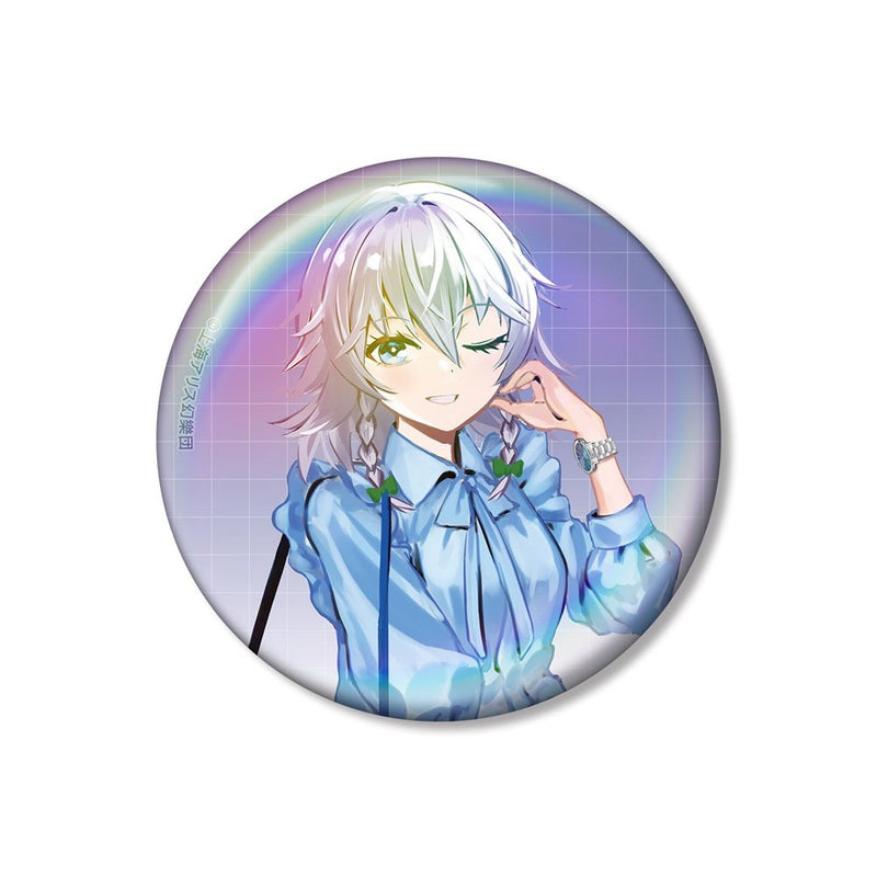 【新品】東方Project 松本能人イラスト 十六夜咲夜 ウォッチコーデver. 75mmオーロラ缶バッジ / アルマビアンカ 発売日:2026年07月頃