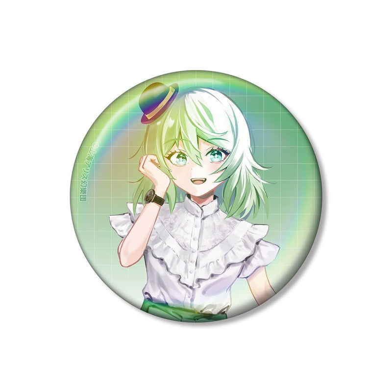 【新品】東方Project 松本能人イラスト 古明地こいし ウォッチコーデver. 75mmオーロラ缶バッジ / アルマビアンカ 発売日:2026年07月頃