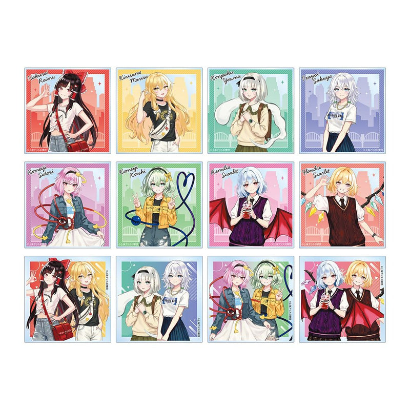[New] 东方Project 松本能人插画 现代风时尚ver. vol.2 交易亚克力卡牌 (1BOX12个装) / Armabianca 发售日:2026年10月前后