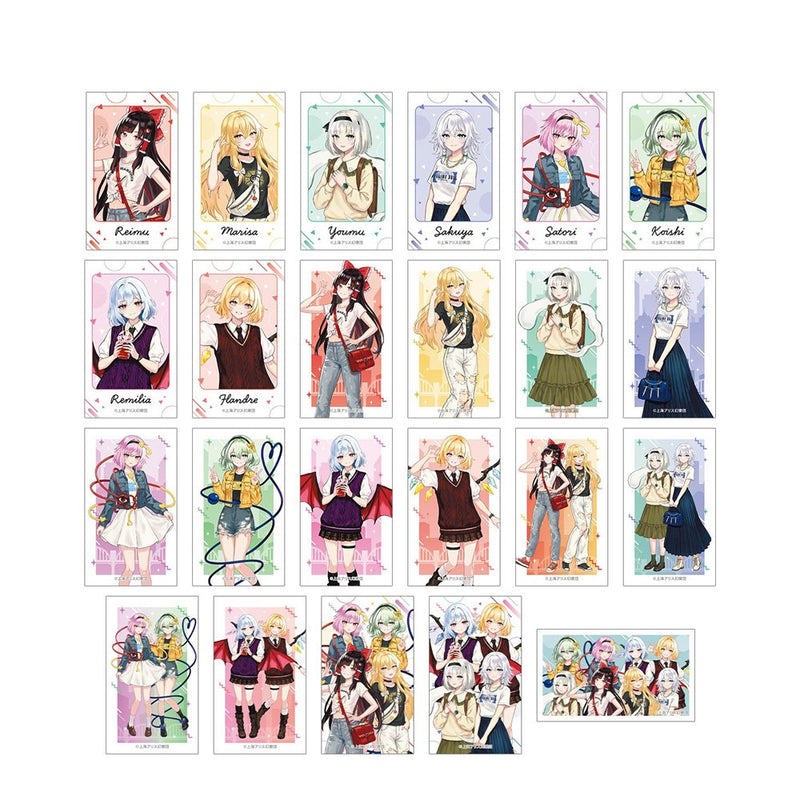 [New]东方Project 松本能人插画 现代风时尚ver. vol.2 交易插画卡 (1BOX23个装) / Arma Bianca 发售日:2026年10月前后