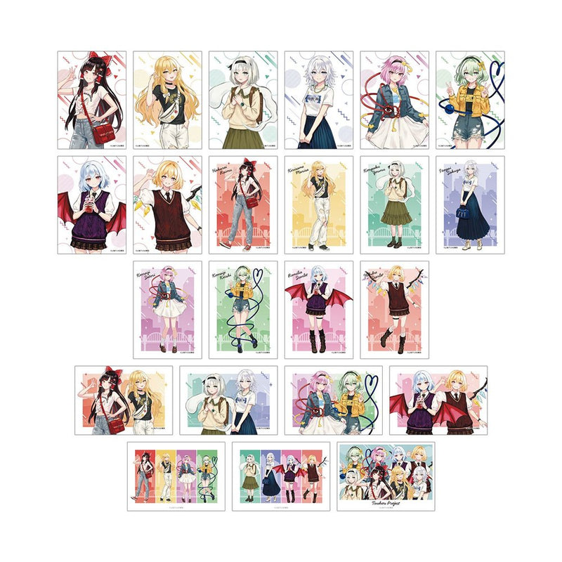 [New] 东方Project 松本能人插画 现代风时尚ver. vol.2 交易明信片式照片 (1BOX23个装) / Arma Bianca 发售日:2026年10月前后