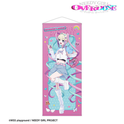 【新品】アニメ「NEEDY GIRL OVERDOSE」 描き下ろし 超てんちゃん Y2Kファッションver. 等身大タペストリー / アルマビアンカ 発売日:2026年11月頃